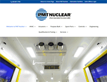 Tablet Screenshot of pmtnuclear.com